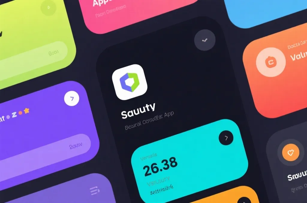 现代化App信息展示界面