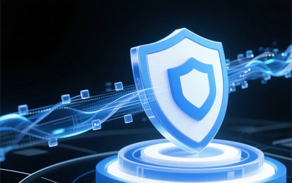 数据安全合规与透明机制示意图